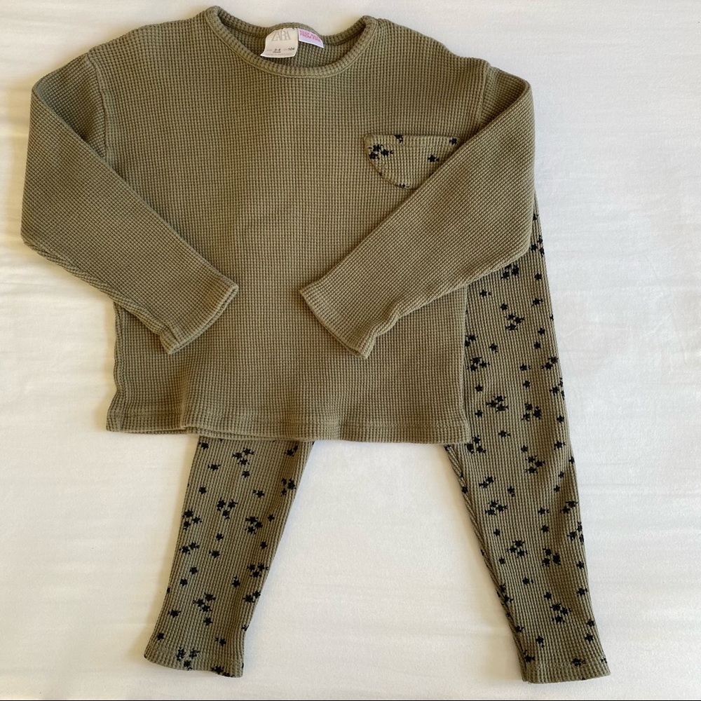 Matching Zara Waffle Set